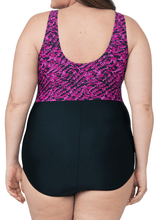 Caribbean Sand Women's Plus Size Fashion Twist Knot 1 Piece Swimsuit
